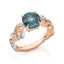 Blue Lagoon Cocktail Ring